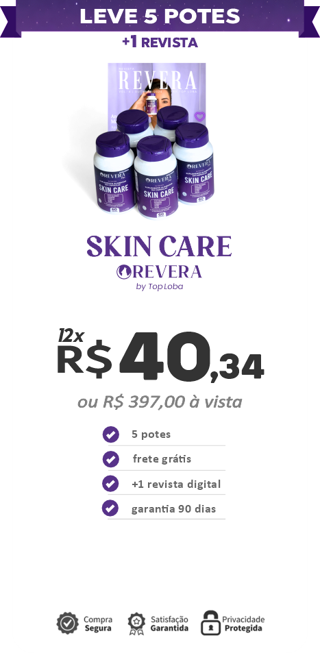 revera skin care linha skincare premium